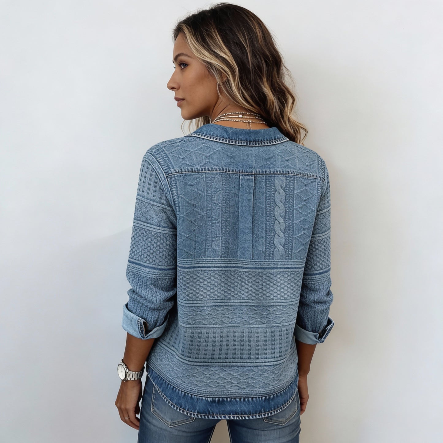 Blusa vintage informal