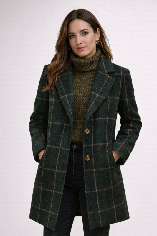 Fiona – Abrigo a cuadros