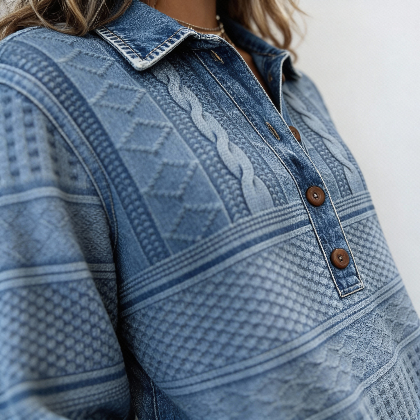 Blusa vintage informal