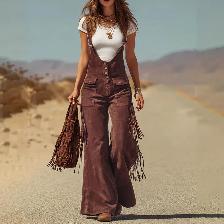 Roma – Mono retro western de ante con flecos