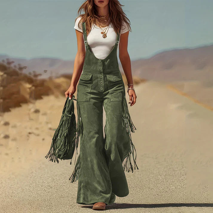 Roma – Mono retro western de ante con flecos